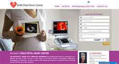 Desktop Screenshot of fetalechoindia.com